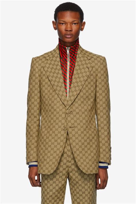 gucci red suit|designer Gucci suits for men.